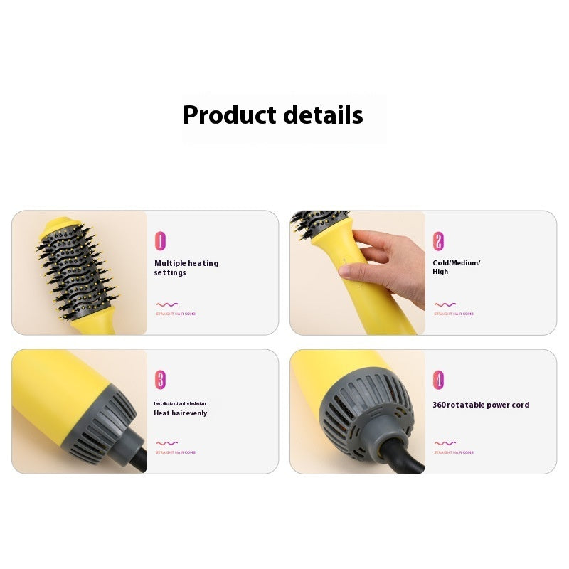 Household Three-in-one Hot Air Comb Hair Straightener Does Not Hurt Hair