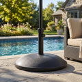 Ander Outdoor 55-pound Round Black Umbrella Base