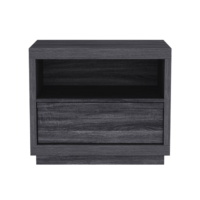 Nightstand in Charcoal Gray