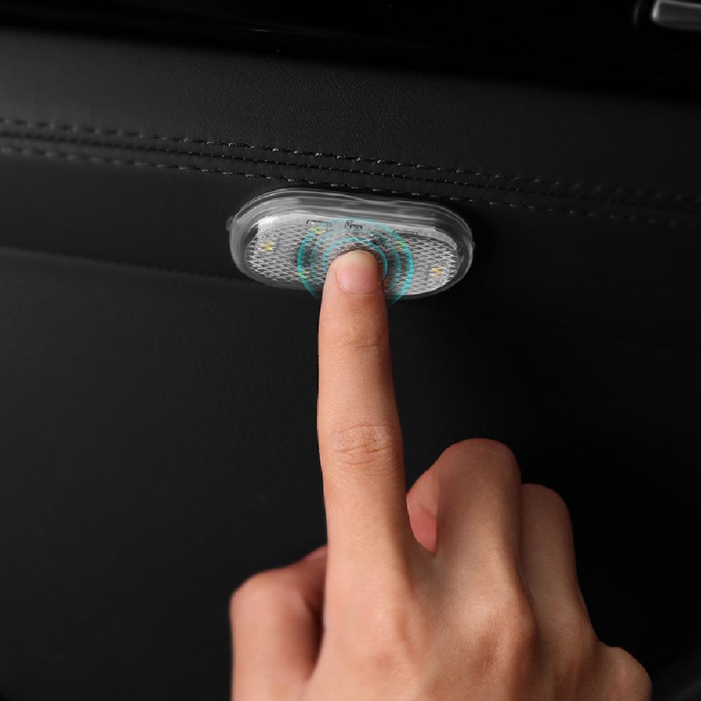 Touch-sensitive Usb Charging Atmosphere Lamp In Car - Eloy Royal