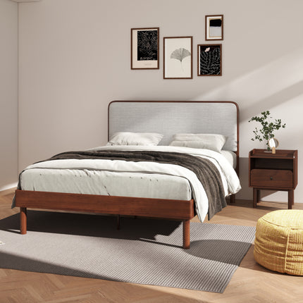 Wyller 2-Piece Bedroom Set, Natural Walnut, Queen