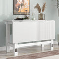 TOPMAX Farmhouse Wood Extendable Dining Table with Drop Leaf for Small Places, White(OLD SKU:N717P195019)