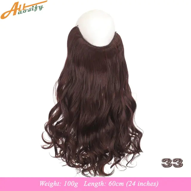 Synthetic No Clip Artificial Hair - Eloy Royal