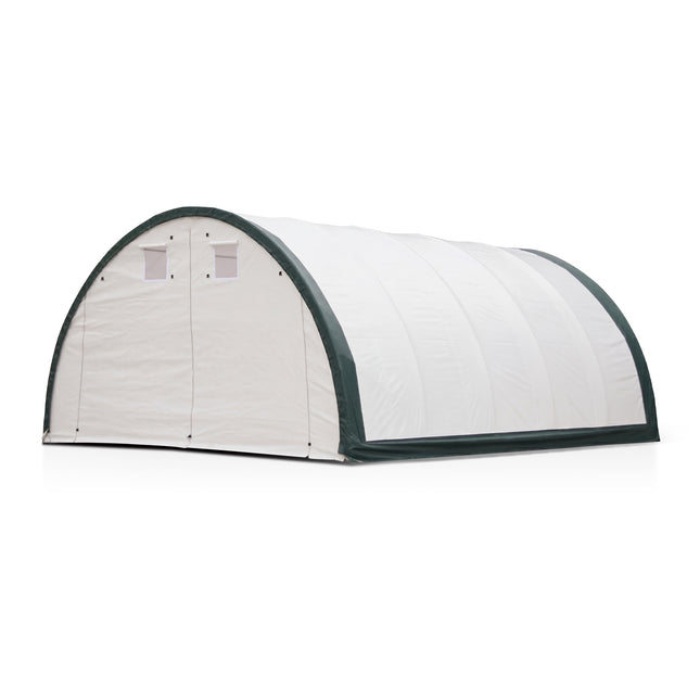 W20'xL42'xH12' Single Truss Arch Storage Shelter 11oz PE