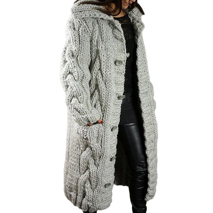 Women's Cardigan Plus Size Sweater Coat