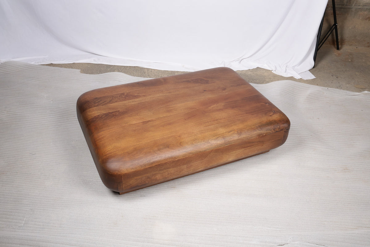 Low Profile Round Edge Coffee Table