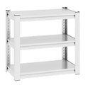 20-30 Gallon Fish Tank Stand - Metal Aquarium Stand, 34 'W x 18 'D x 31'H Adjustable Heavy Duty Reptile Tank Stand, Adjustable 3-Tier Fish Tank Rack Shelf for Home Office, Tank Not Included