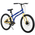 24 Inch Kids Bike for Girls & Boys Ages 10+, Single Speed Teen Bike with Dual Disc Brakes , Lightweight Steel Frame, Multiple Colors