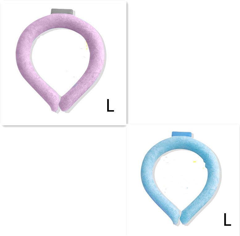 Neck Cooling Ring Ice Cushion Tube Heatstroke Prevention Cooling Tube Ice Reusable Neck Cooler Summer Equipments - Eloy Royal