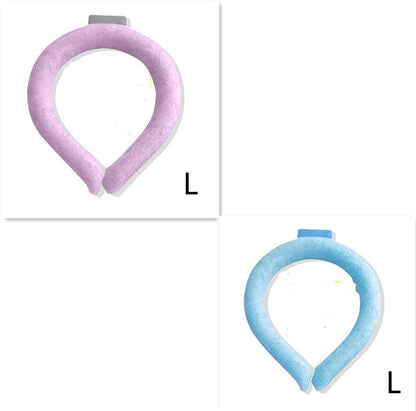 Neck Cooling Ring Ice Cushion Tube Heatstroke Prevention Cooling Tube Ice Reusable Neck Cooler Summer Equipments - Eloy Royal