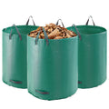 3-Pack 72 Gallon Reusable Yard Waste Bag Garden Leaf Trash Container Lawn Garden