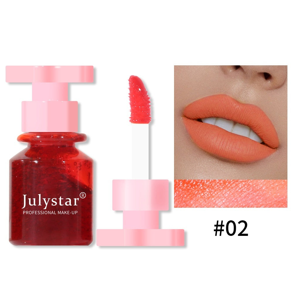 6 Colors Moisturizing Lip Lacquer Long Lasting And Does Not Fade Lip Stain