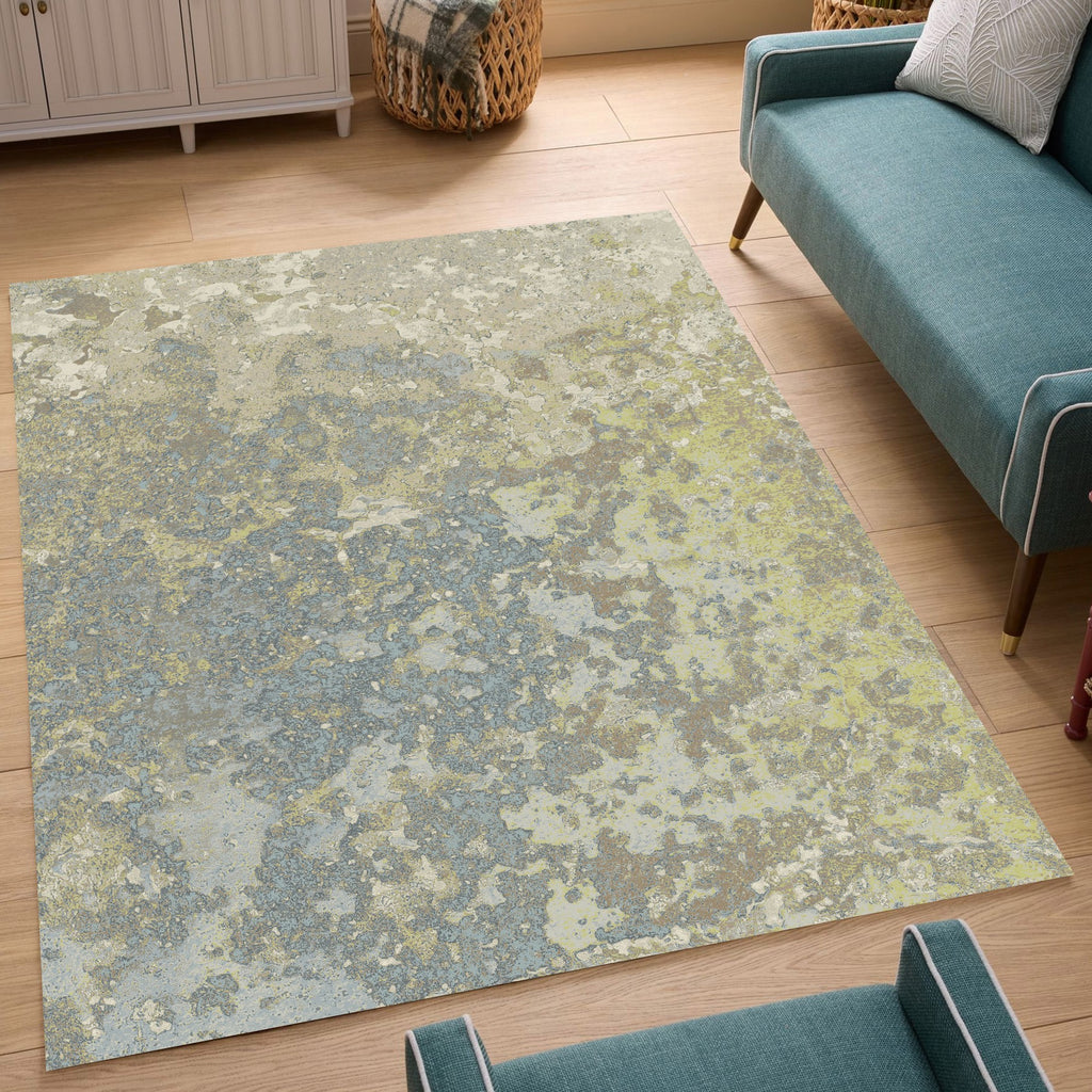 Artistic GC_TRE8016 Lime 5 ft. 3 in. x 7 ft. 3 in. Area Rug
