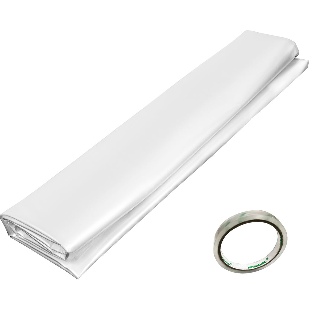Greenhouse Film 15 x 40 ft, Greenhouse Polyethylene Film 6 Mil Thickness, Greenhouse Plastic Greenhouse Clear Plastic Film UV Resistant, Polyethylene Film Keep Warming, Superior Strength