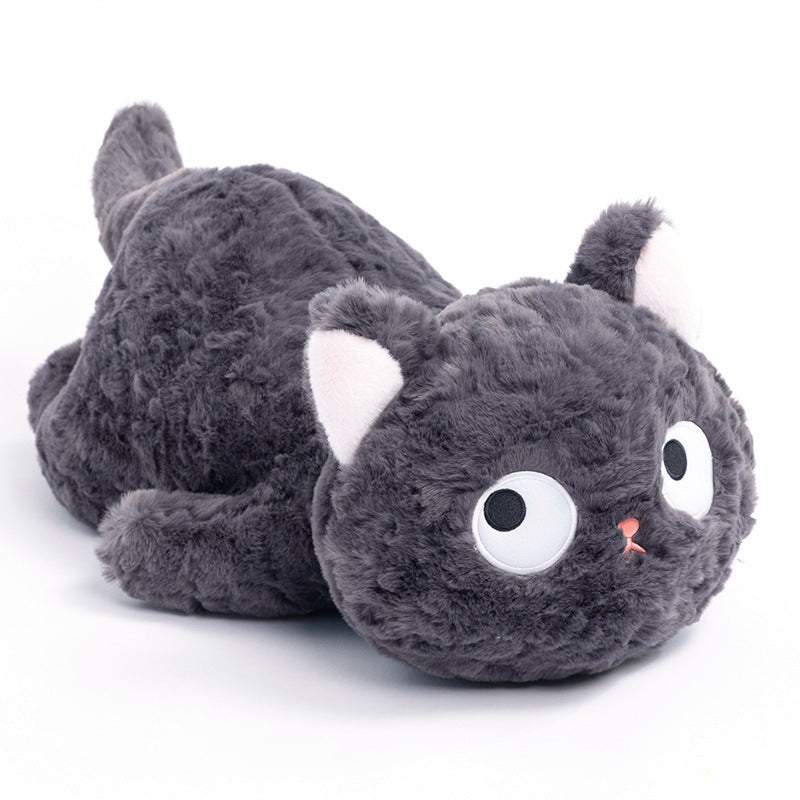 Cute Black Cat Sitting Posture Squatting Posture Pure Plush Toy