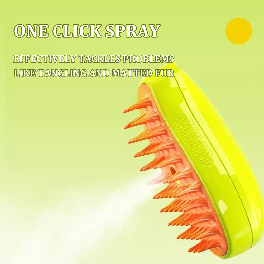 Pet Electric Spray Massage Comb Steam Brush - Eloy Royal