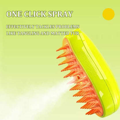 Pet Electric Spray Massage Comb Steam Brush - Eloy Royal