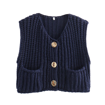 Loose Casual Thick Knitted Cardigan