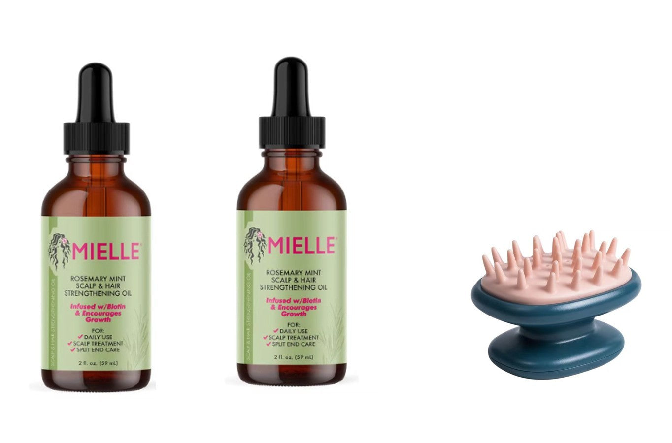 MIELLE Mint Scalp Hair Strengthening Oil