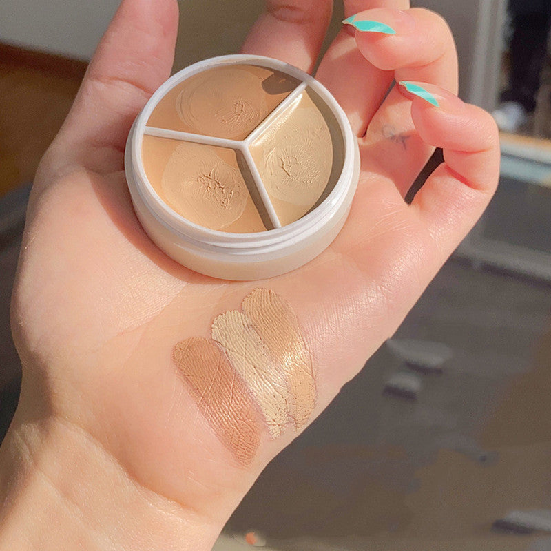 New Hot Sell Tri-Color Concealer Foundation