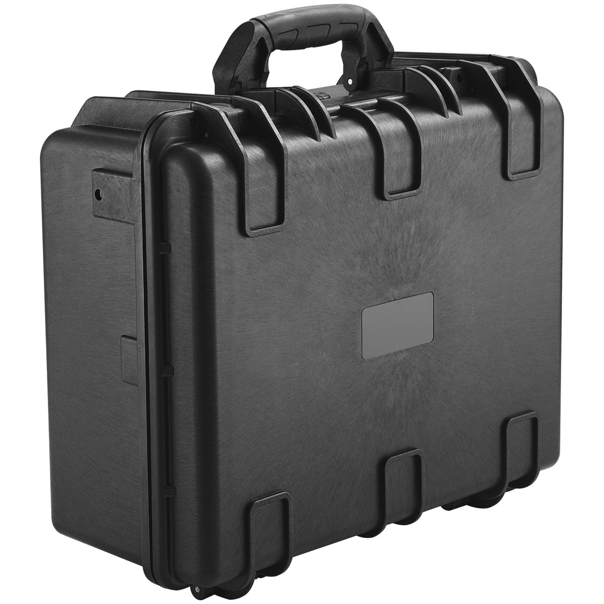 Hard Pistol Cases with Pre-cut Lining, Waterproof & Dustproof Hard Gun Case for 5 Pistol, 18.9×16.3×8.5 in Lockable Pistol Case, Black