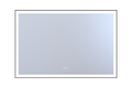 60*40in LED Mirror with Defogger & Dimmable, 3-Color Temperature (3000/4000/6000K), Closed Corner Frame, ETL Listed.