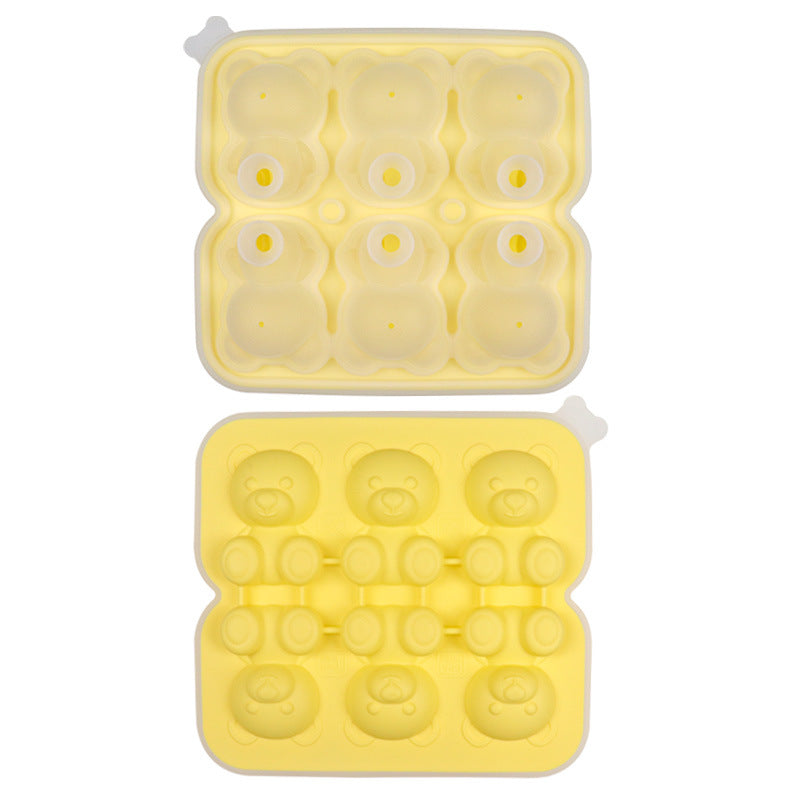 Bear Ice Cube Molded Silicone Ice Tray - Eloy Royal