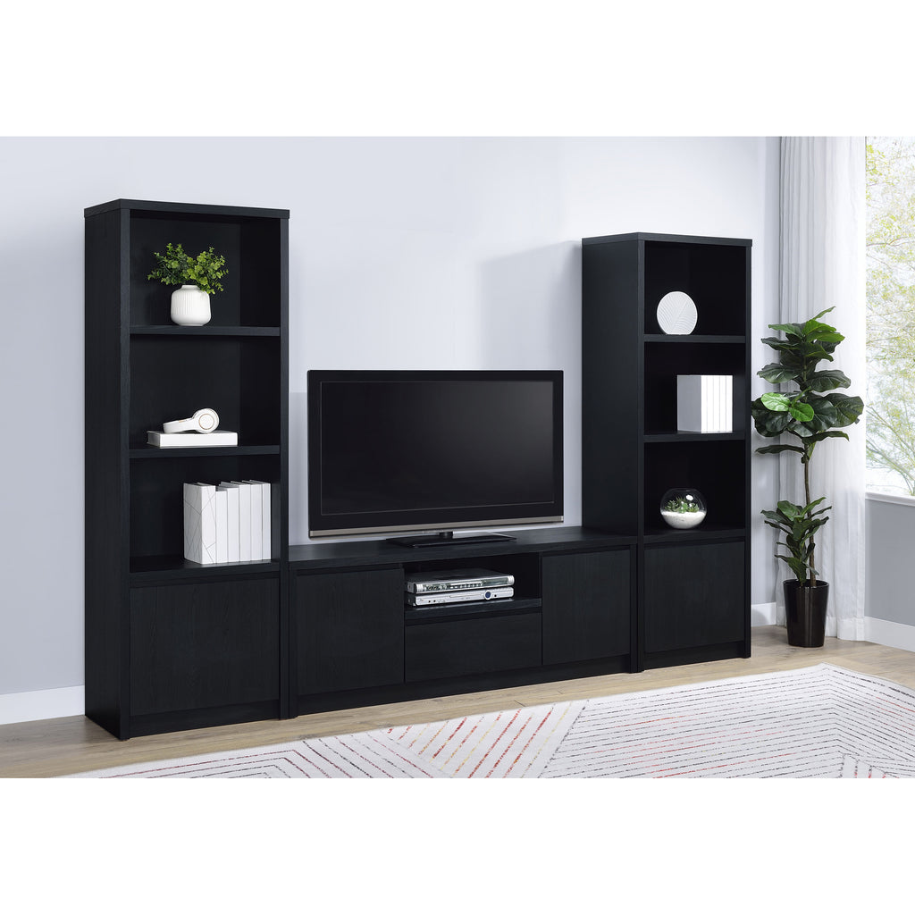 Sloat Black 3-piece Entertainment Center