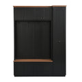 78.7''H Entryway Hall Tree with Storage Bench, 5-in-1 Hall Tree Farmhouse Coat Rack Shoe Bench with Cabinets, Drawers & Hooks for Hallway, Entryway, Living Room, Mudroom