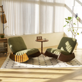 Comfortable Glider Rocking Chair, High-Quality Upholstery Glider Chair, Solid Wood Frame, Perfect for Multiple Settings Accent Reading Chair for Bedroom,Living Room,Nursery,Set of 2