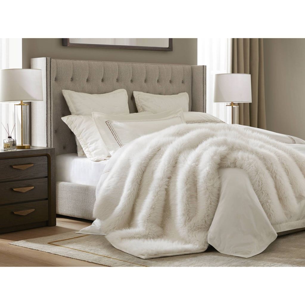 1-Piece 60x80' Faux Fur Throw Blanket,Polar