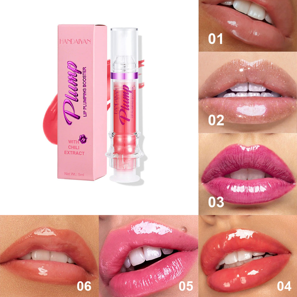 New Tube Lip Rich Lip Color Slightly Spicy Lip Honey Lip Glass Mirror Face Lip Mirror Liquid Lipstick - Eloy Royal