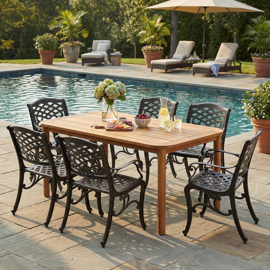 Patio Dining sets 7 pcs