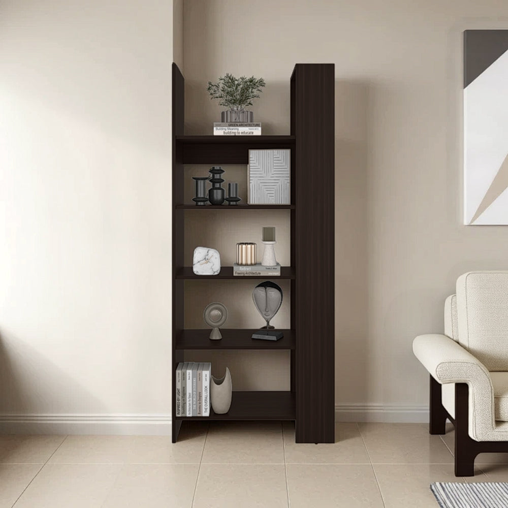 Hatley Bookcase, 5 Shelves, Manufactured Wood, Living Room