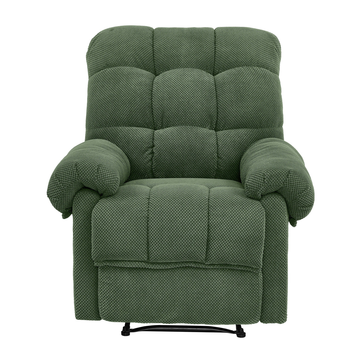 Manual Recliner, Living Room Seating, Reading Chair, Padded Footrest, Home Theater Seating, Ergonomic Lounge Chair, Soft Fabric Recliner.