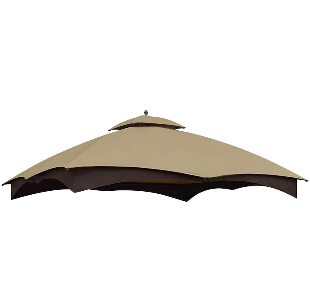 same as W419P169912 Replacement Canopy Top for Lowe's Allen Roth Heavy Duty Gazebo Roof Gazebo Top with Air Vent 10X12 Gazebo CoverReplacement Top Only (beige)