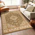 Classic GC_VIN5004 Green 7 ft. 10 in. x 10 ft. 3 in. Area Rug