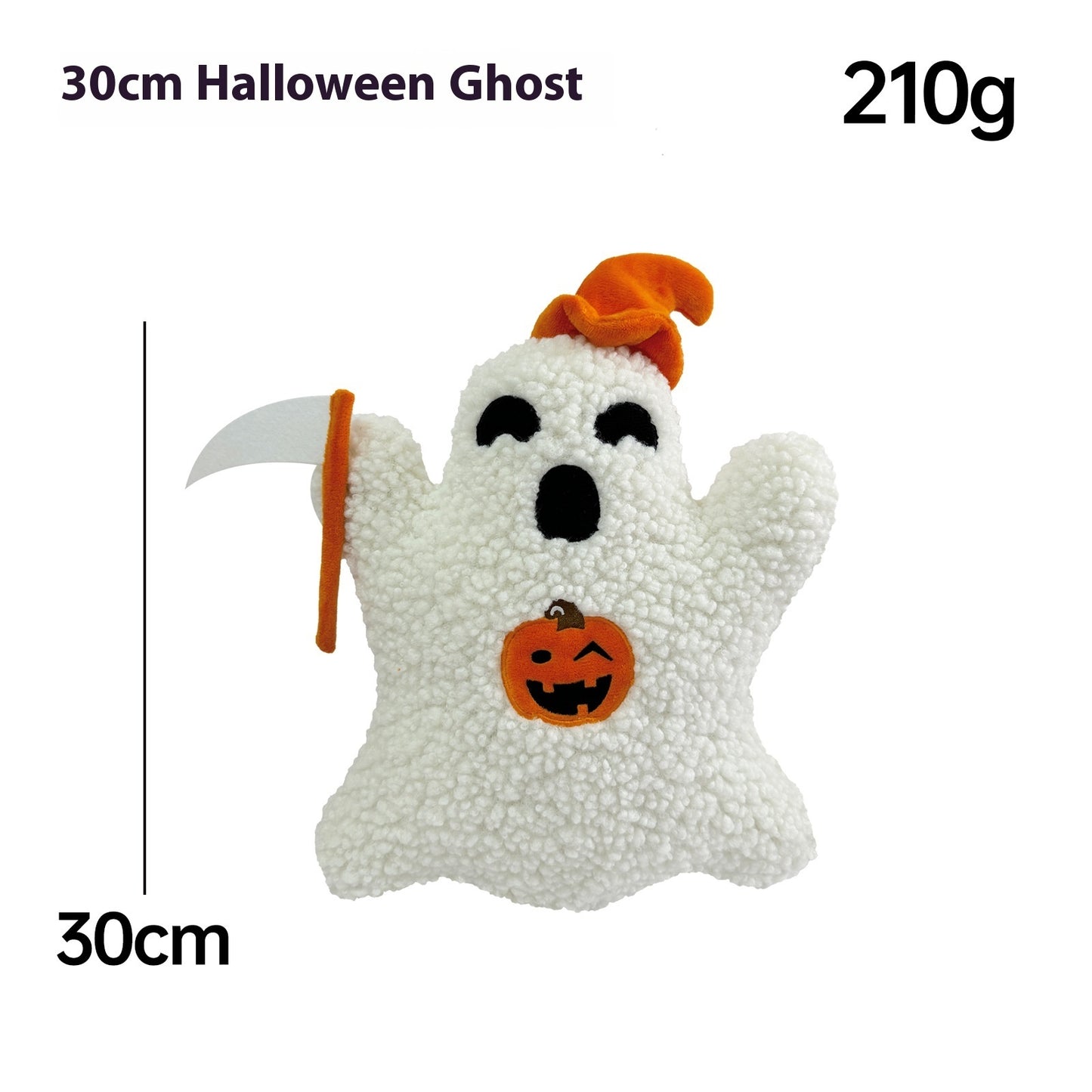 Plush Toy Ghost Pillow Halloween Home Pillow