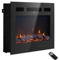 50 inch Electric Fireplace Wall Mounted Recessed with Remote Control 1500W