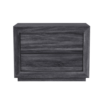 Nightstand in Charcoal Gray