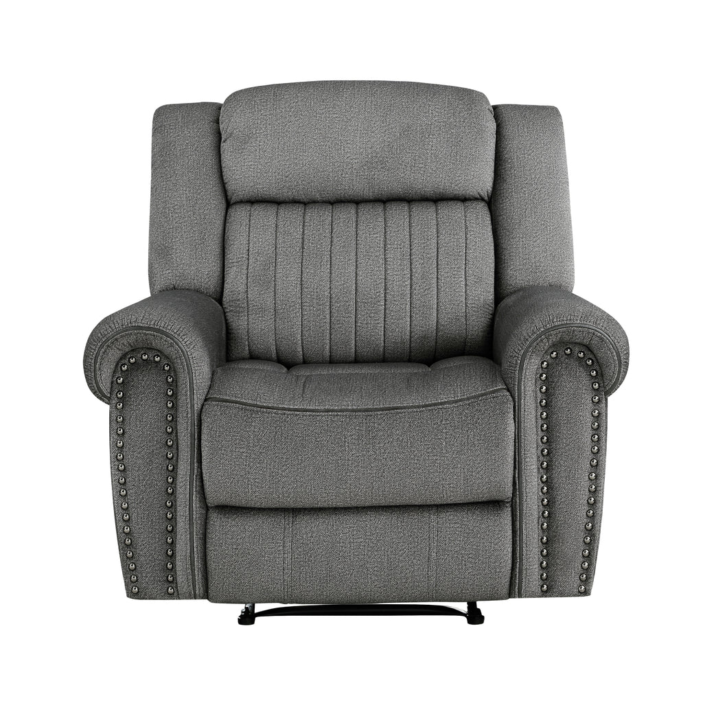 Reclining Chair Microfiber Charcoal