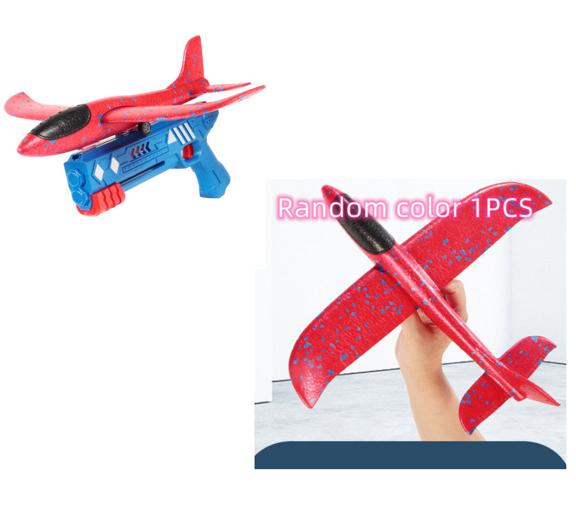 Ejection Foam Airplane Children's Toy Foam Gun