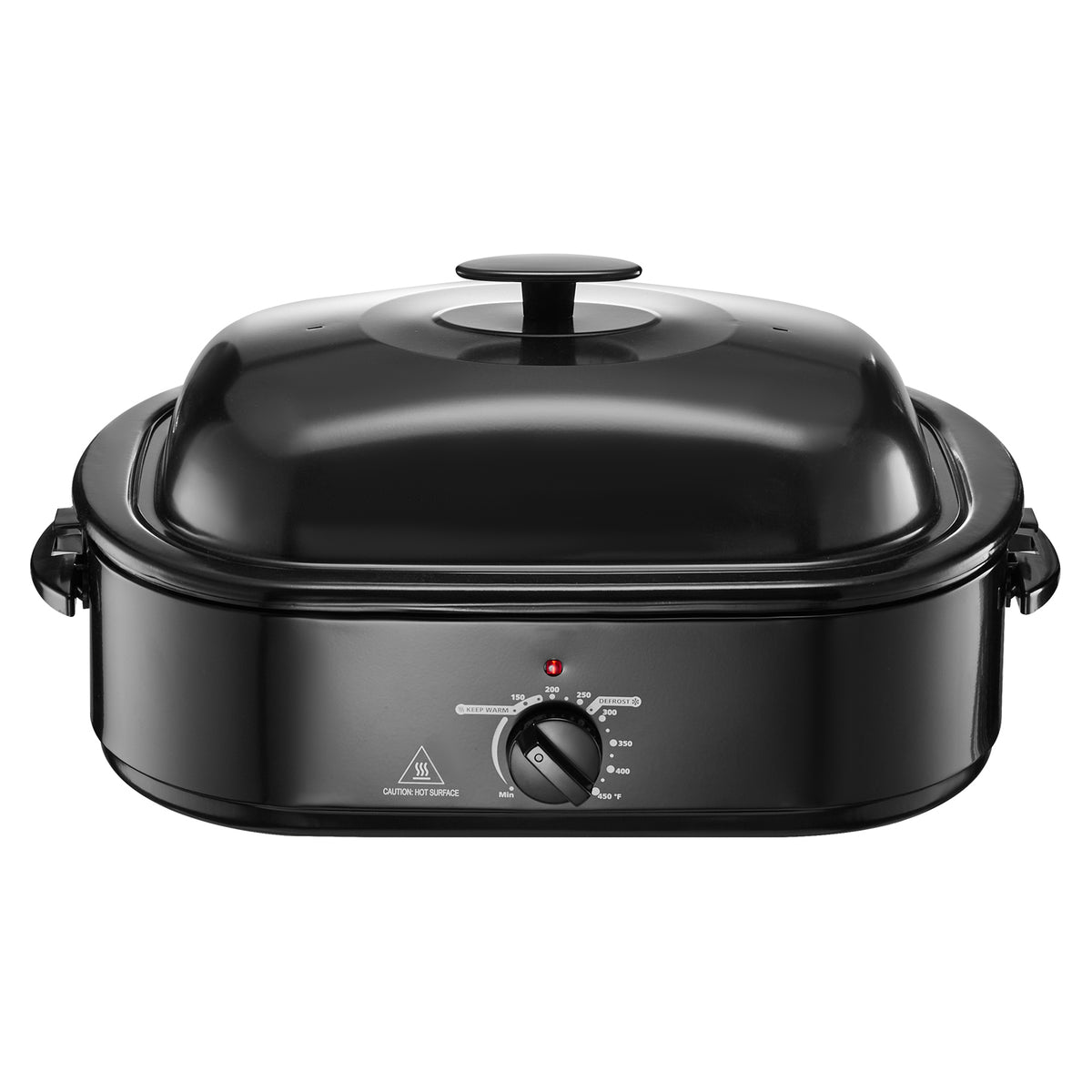 Electric Roaster Oven 18QT Electric Turkey Roaster with Self-Basting Lid