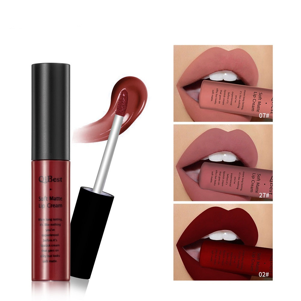 Matte No Stain On Cup Non-fading Lip Lacquer Matte Liquid Lipstick