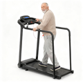Treadmill for Senior, Exercise Treadmill with Stable and Safe Structural Design, Large LED Display for Elderly, Long Handrail for Balance, 300 Lbs Capacity