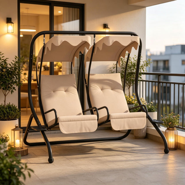 Garden Swing Chair,Outdoor Swing Chair,Two-Person Porch Swing Chair
