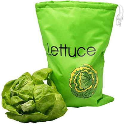 Kitchen Lettuce Drawstring Bag Onion Freshness Protection Package Hanging Storage Bag - Eloy Royal