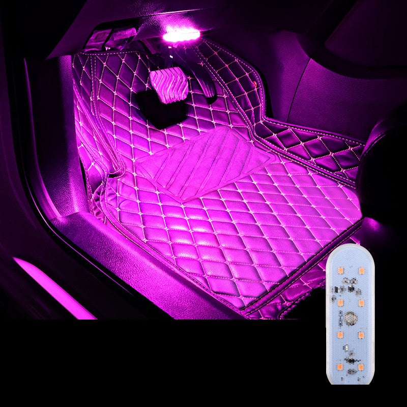 Touch-sensitive Usb Charging Atmosphere Lamp In Car - Eloy Royal