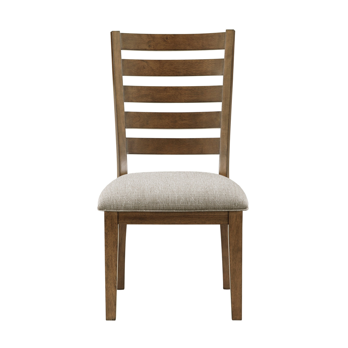 Side Chairs Dining Room Wood Veneer Traditional Set of 8 Beige