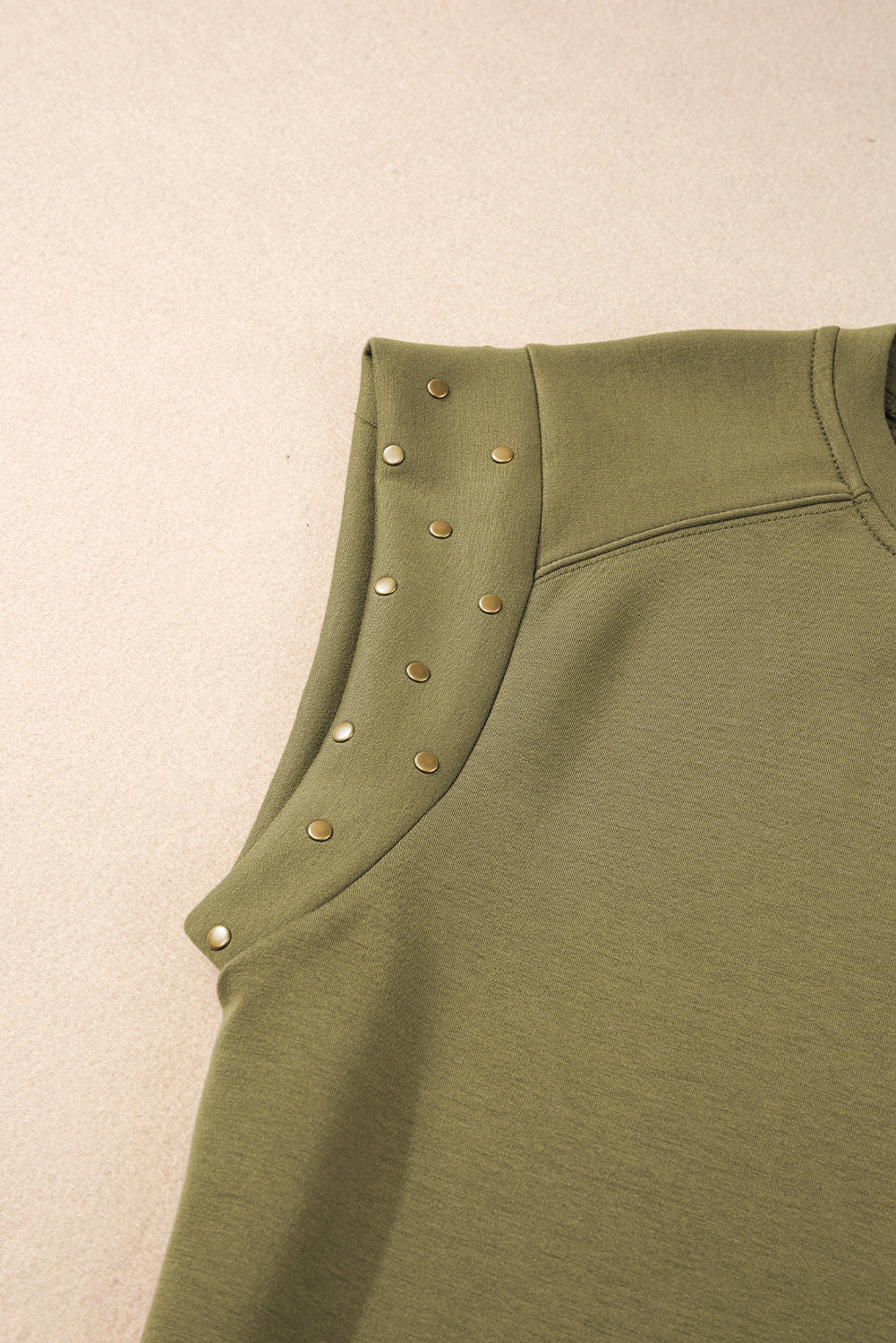 Dark Grey Casual Studded Round Neck T Shirt - Eloy Royal